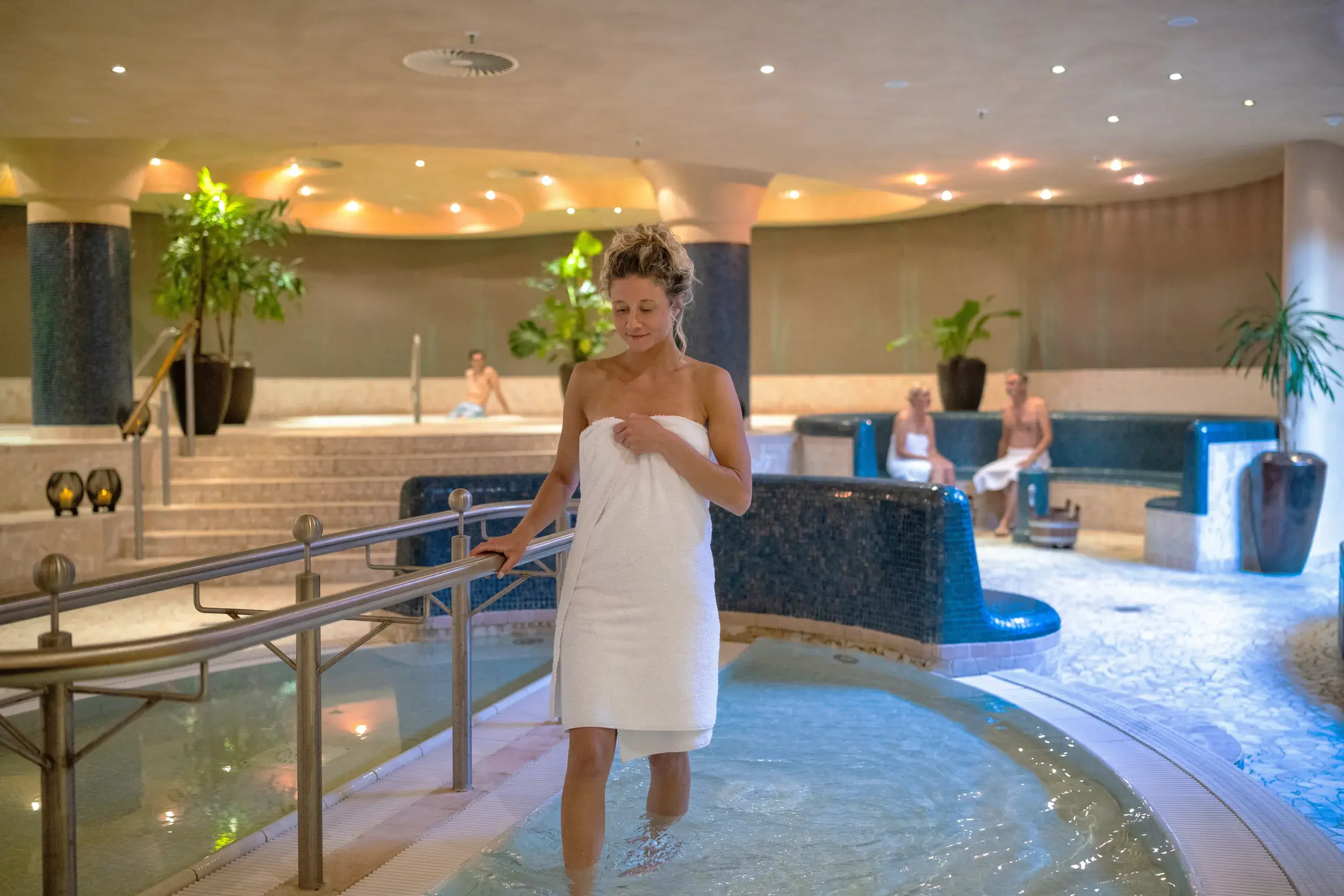 Der Innenbereich eines Fitnessstudios bei David Lloyd Meridian