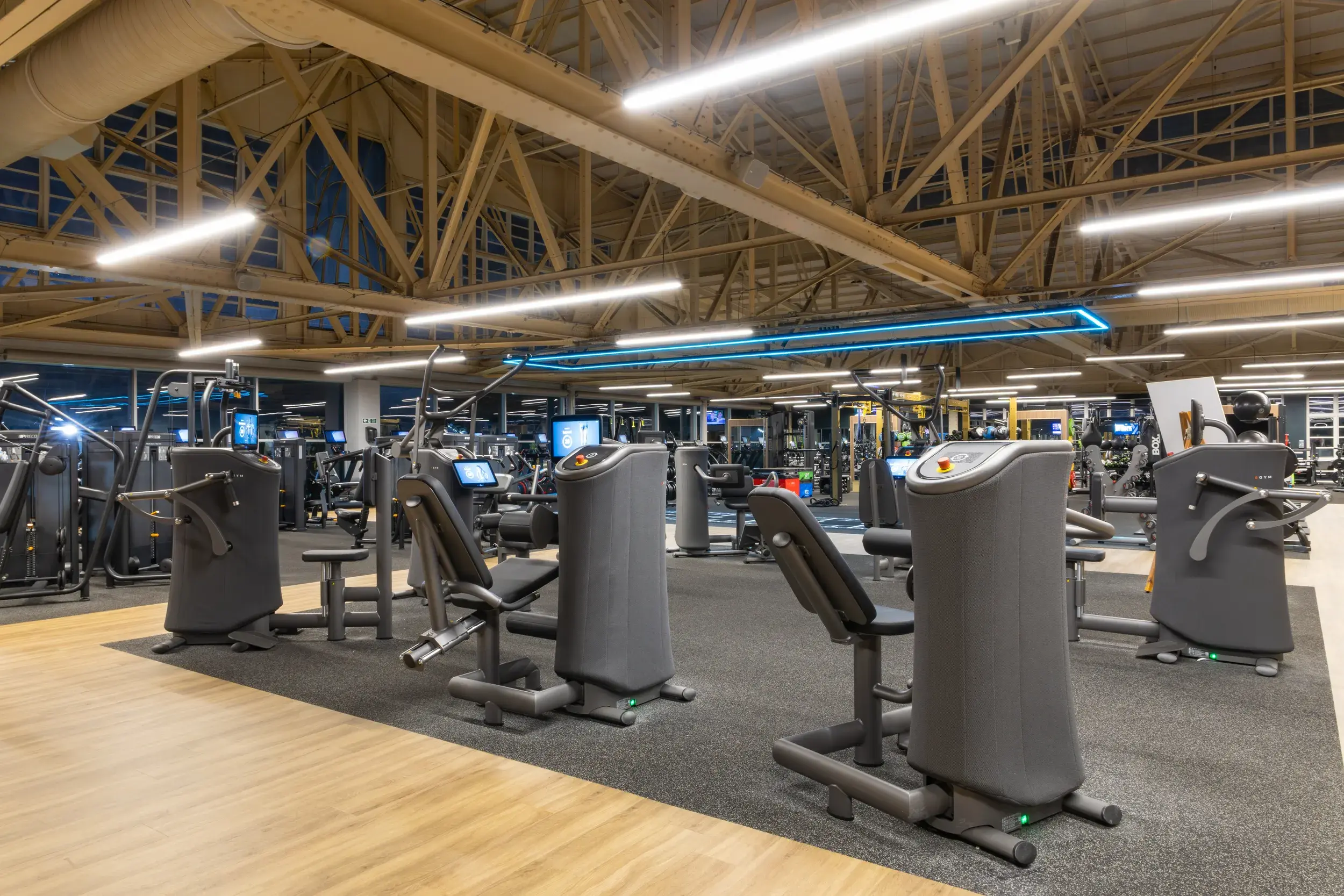 Gym floor in Liverpool