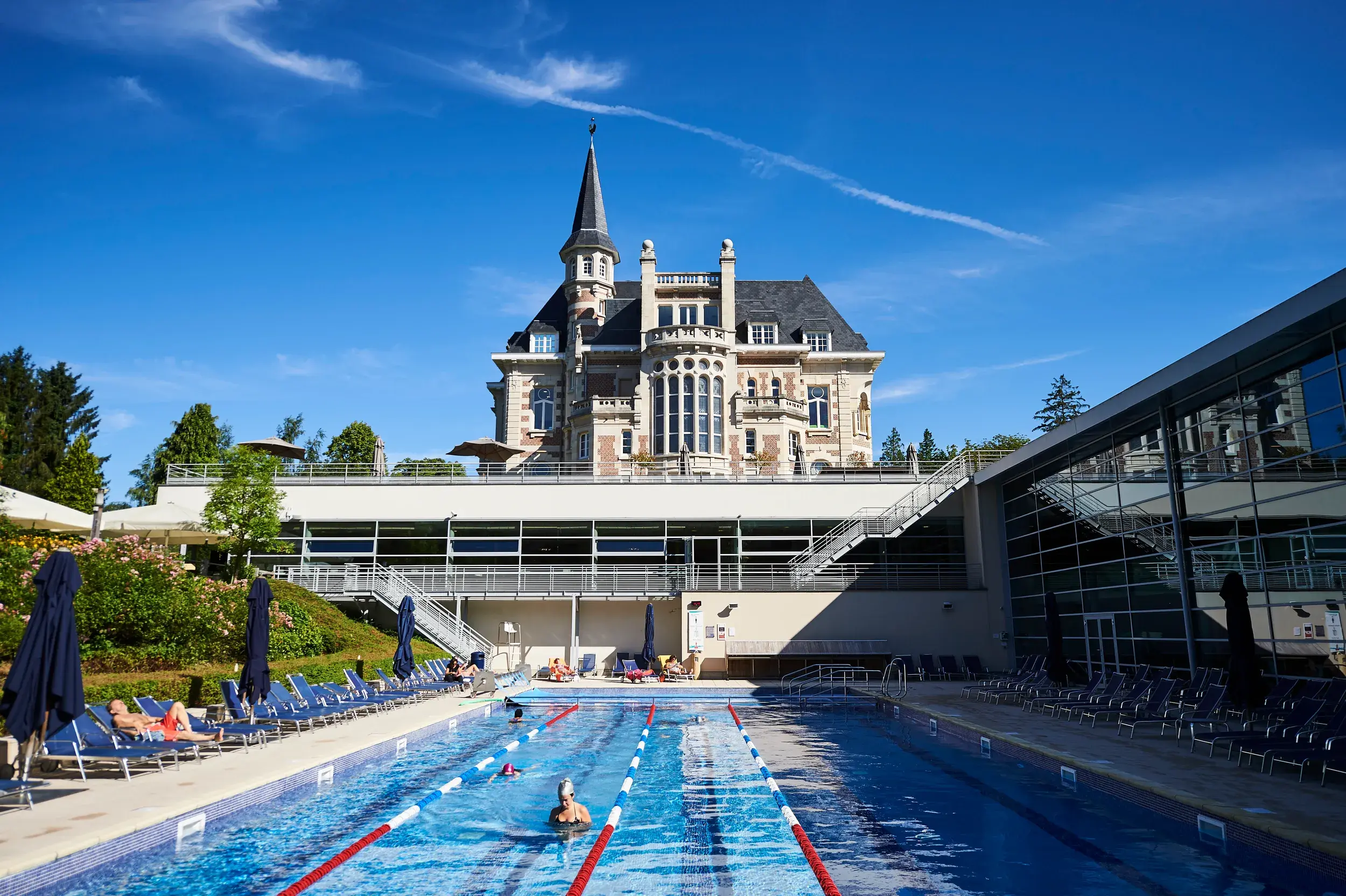 David Lloyd Uccle swimming pool