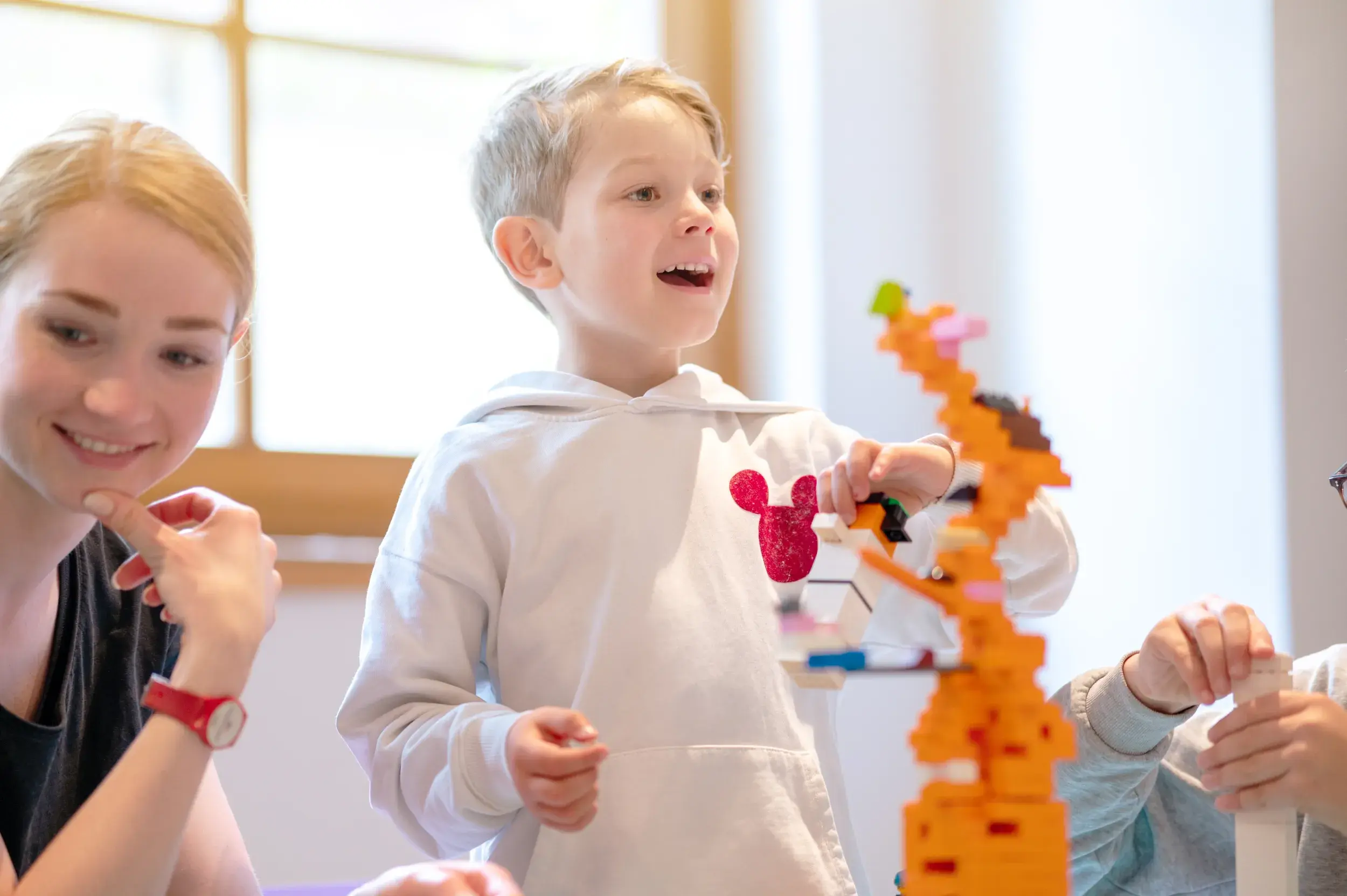 A child playing in DL Kids