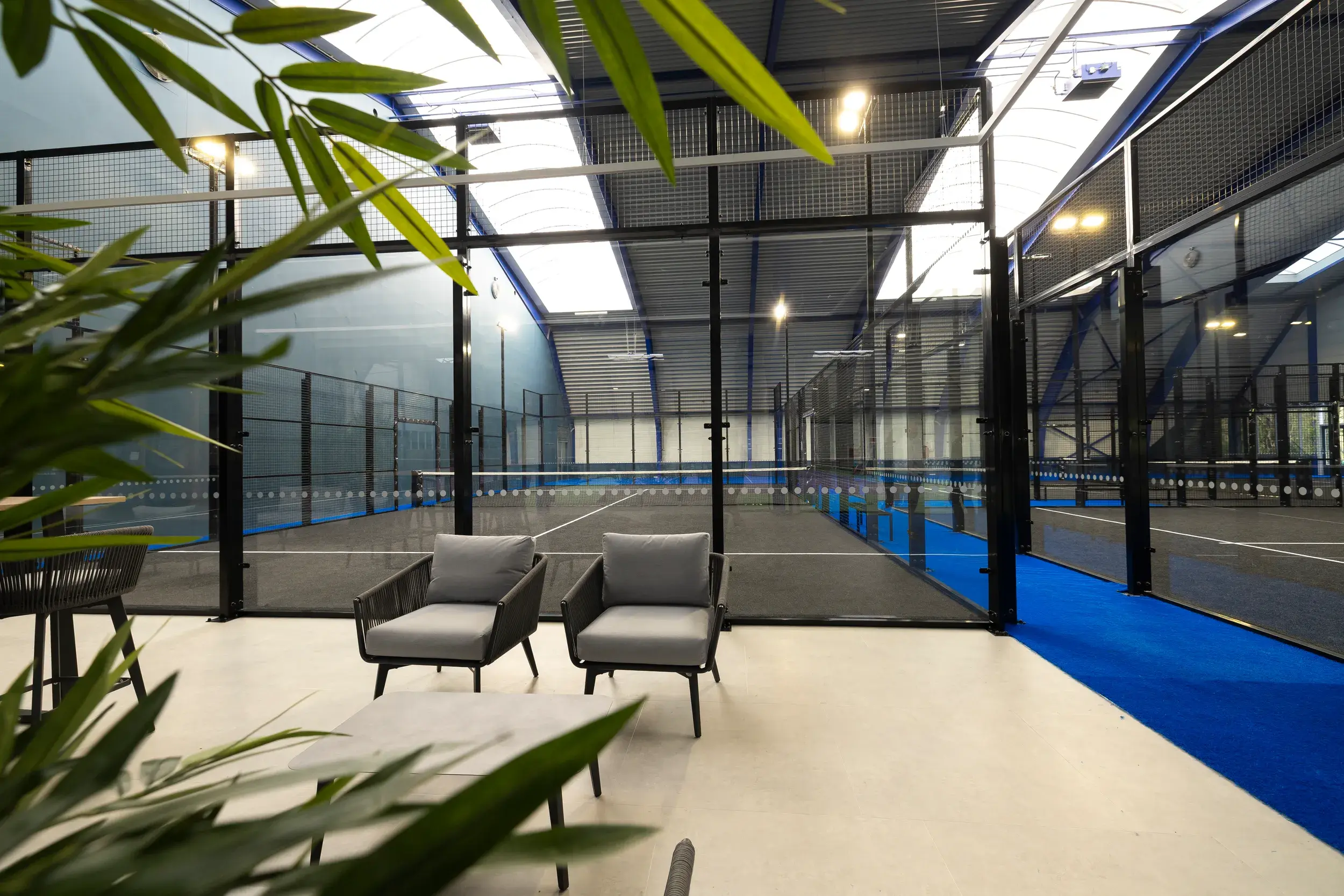 Indoor Padel courts