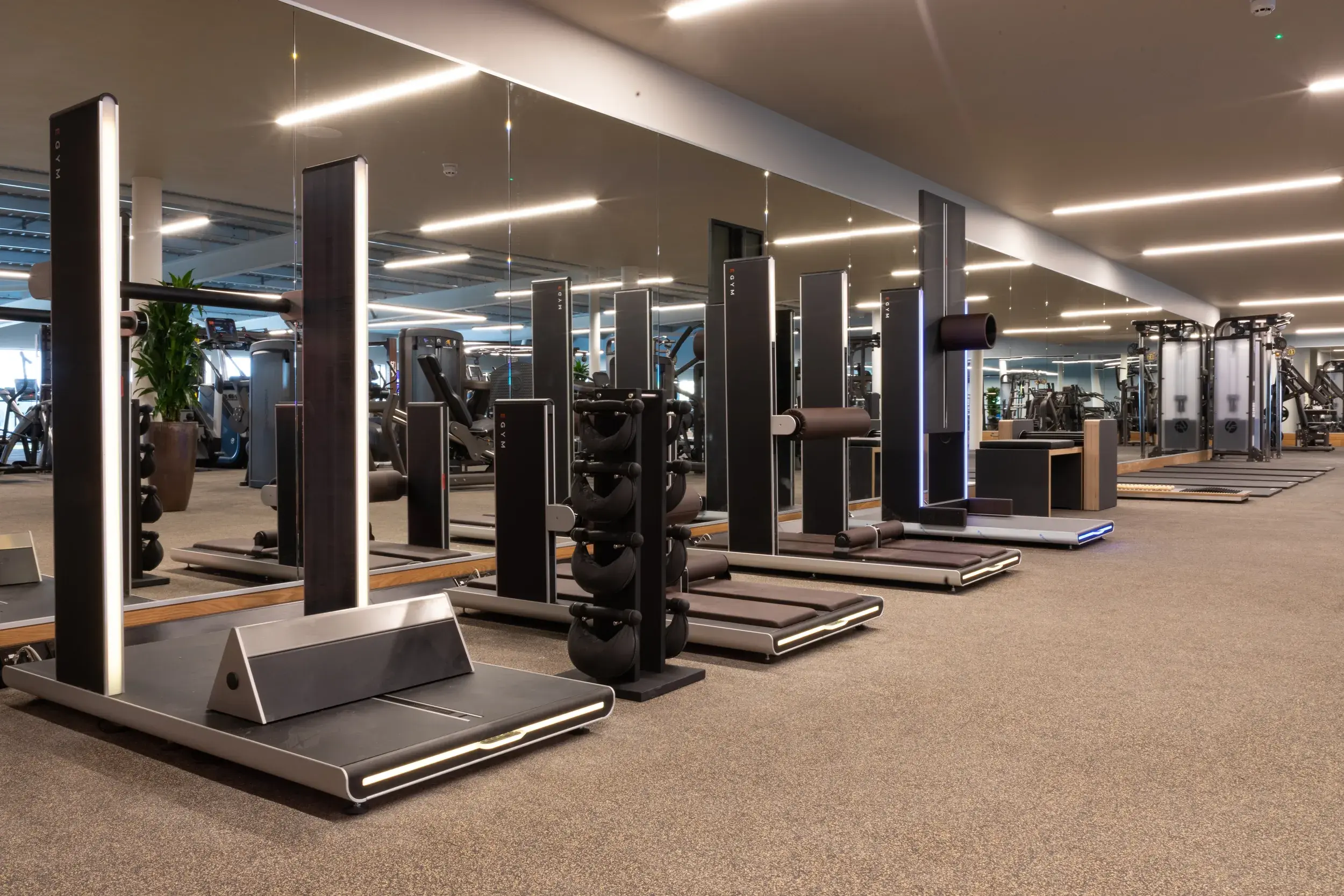 Stretching and recovery area