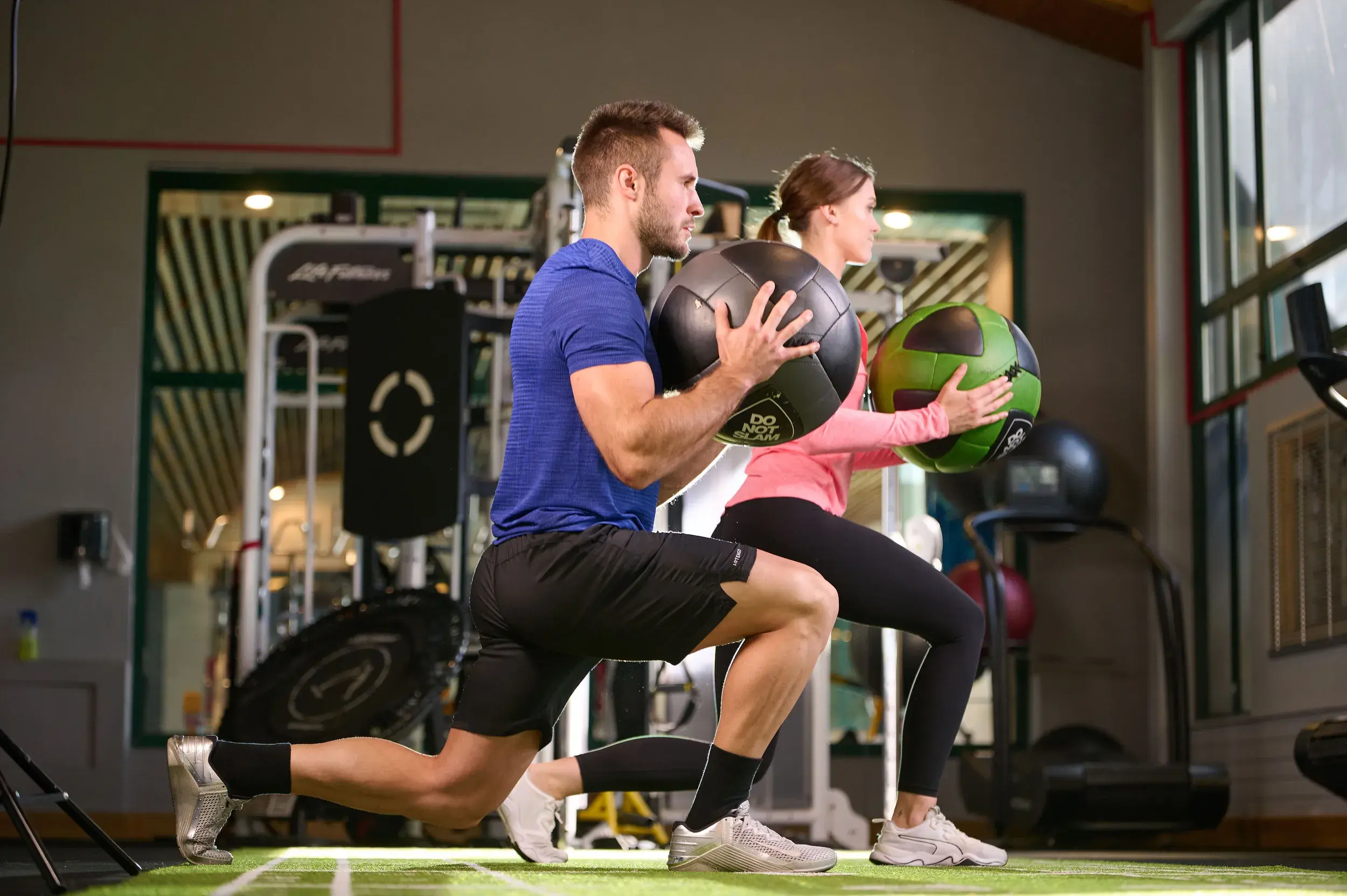 Equipment in the gym