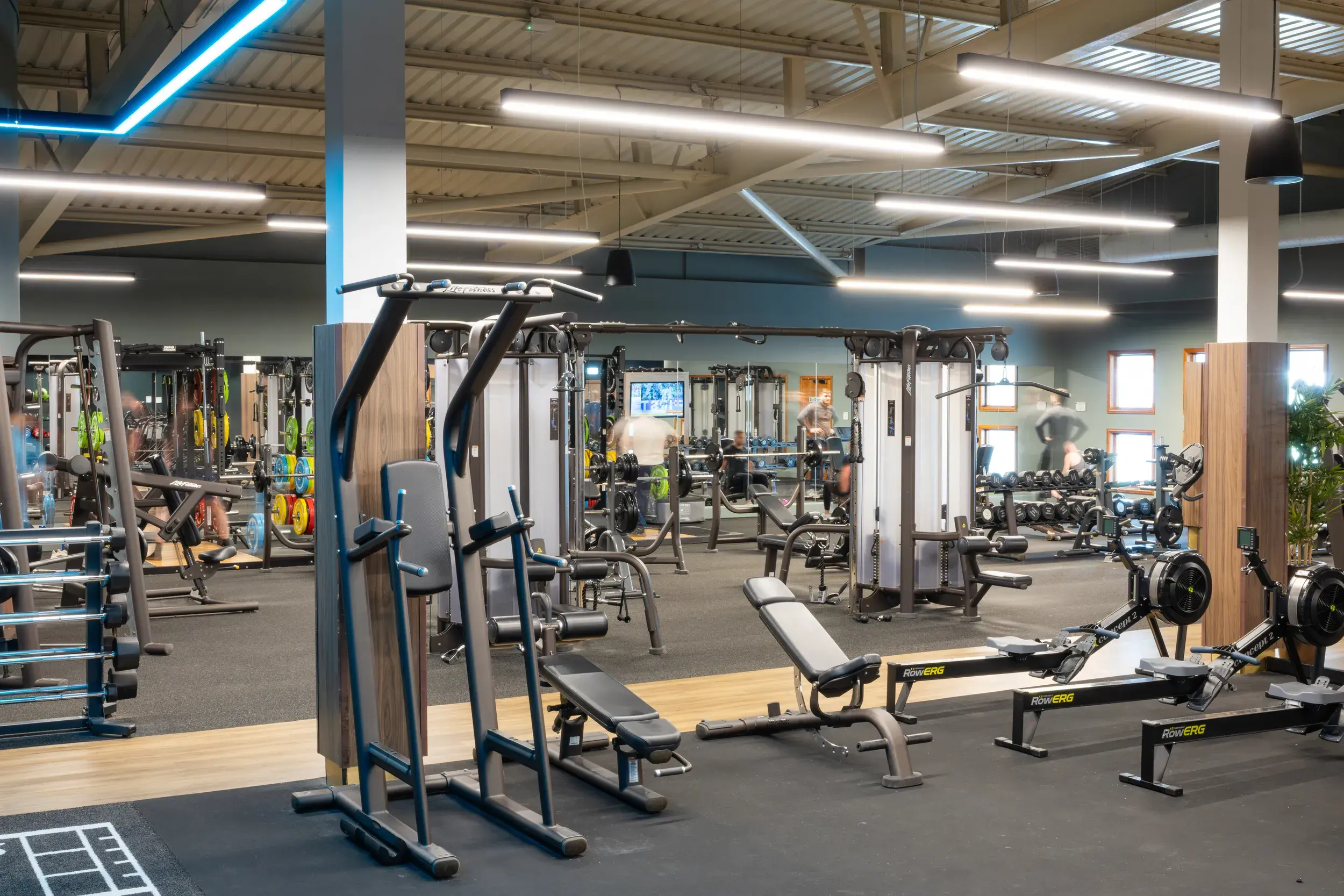 Gym at David Lloyd Lichfield