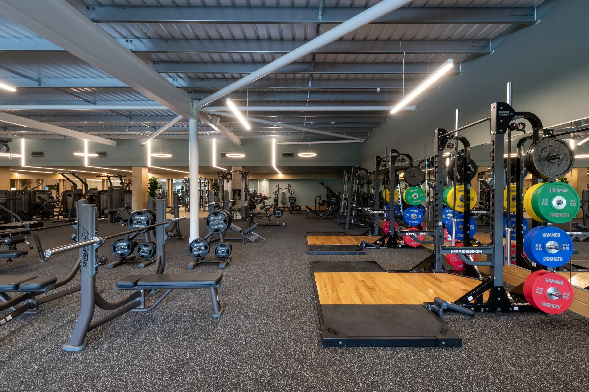 Olympic lifting platforms
