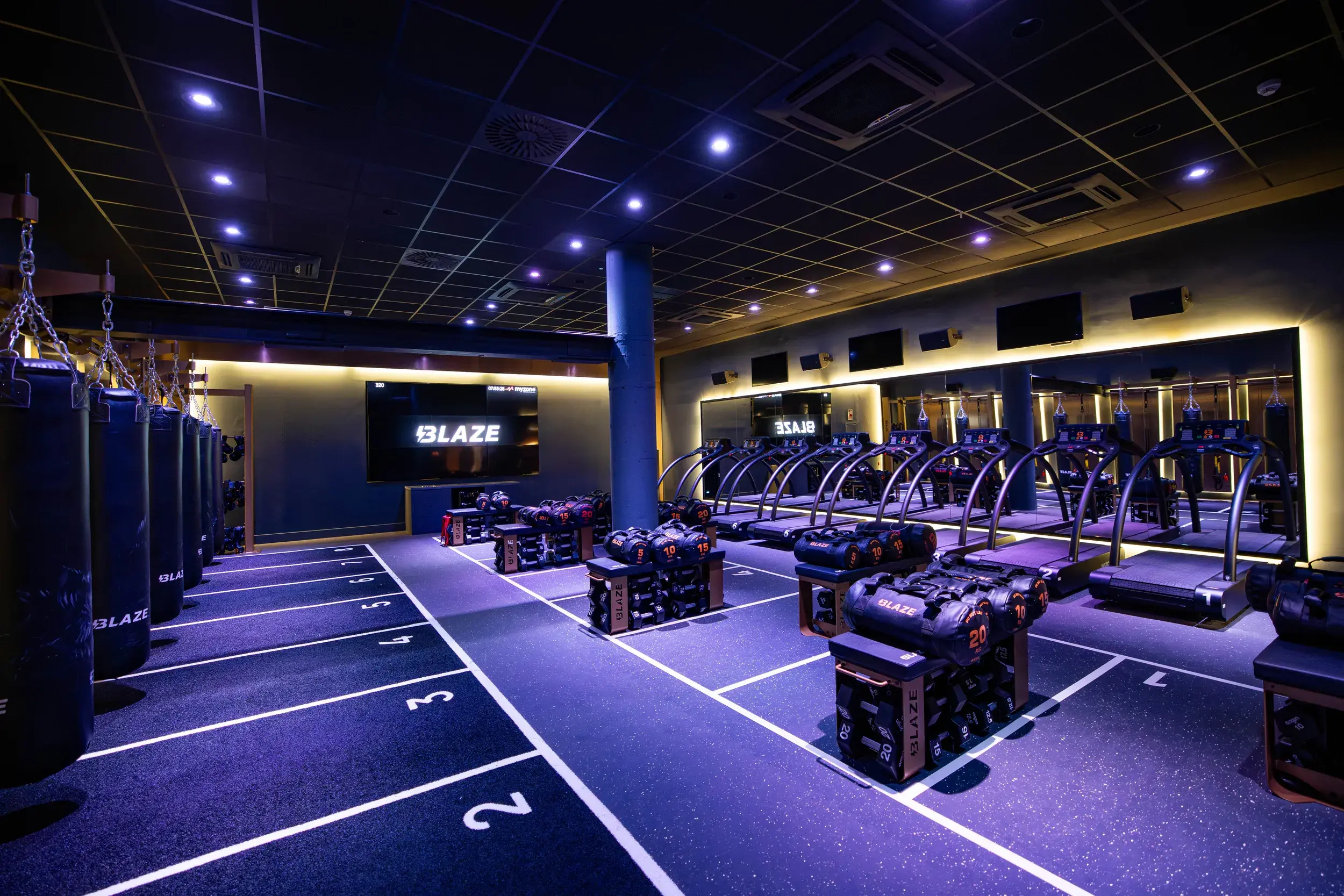 El estudio Blaze en David Lloyd Serrano