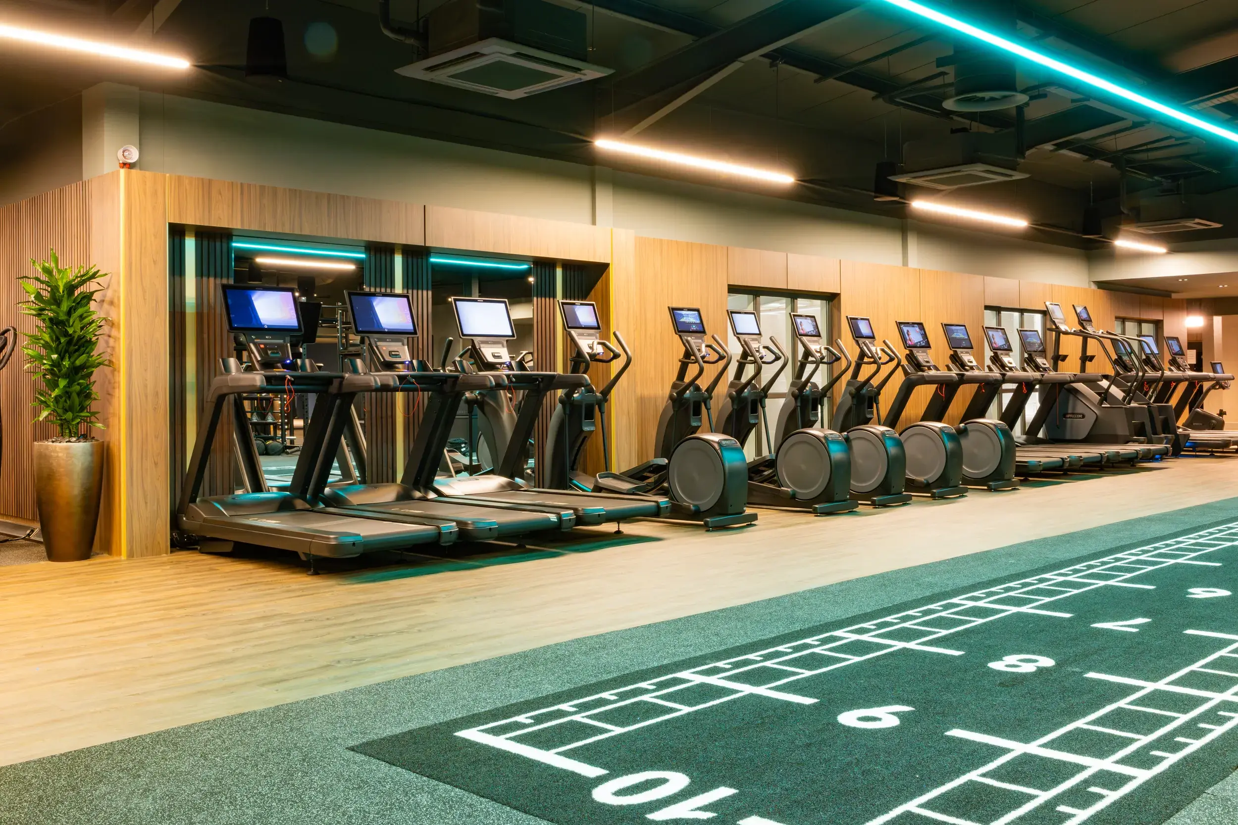 The gym at Shrewsbury