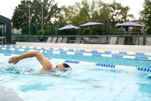 Outdoor swimming at David Lloyd Oxford