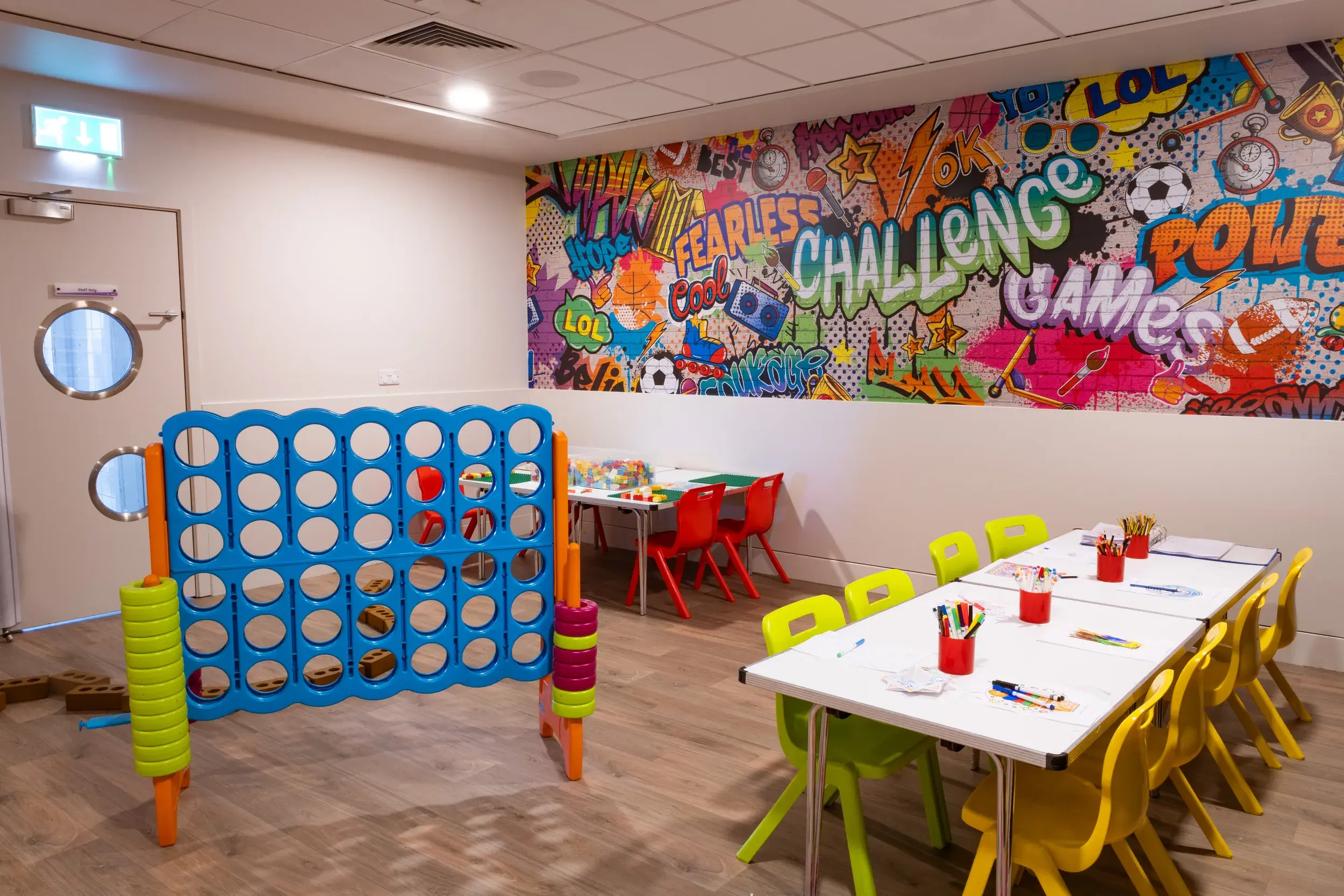 The DL Kids room in David Lloyd Kingston