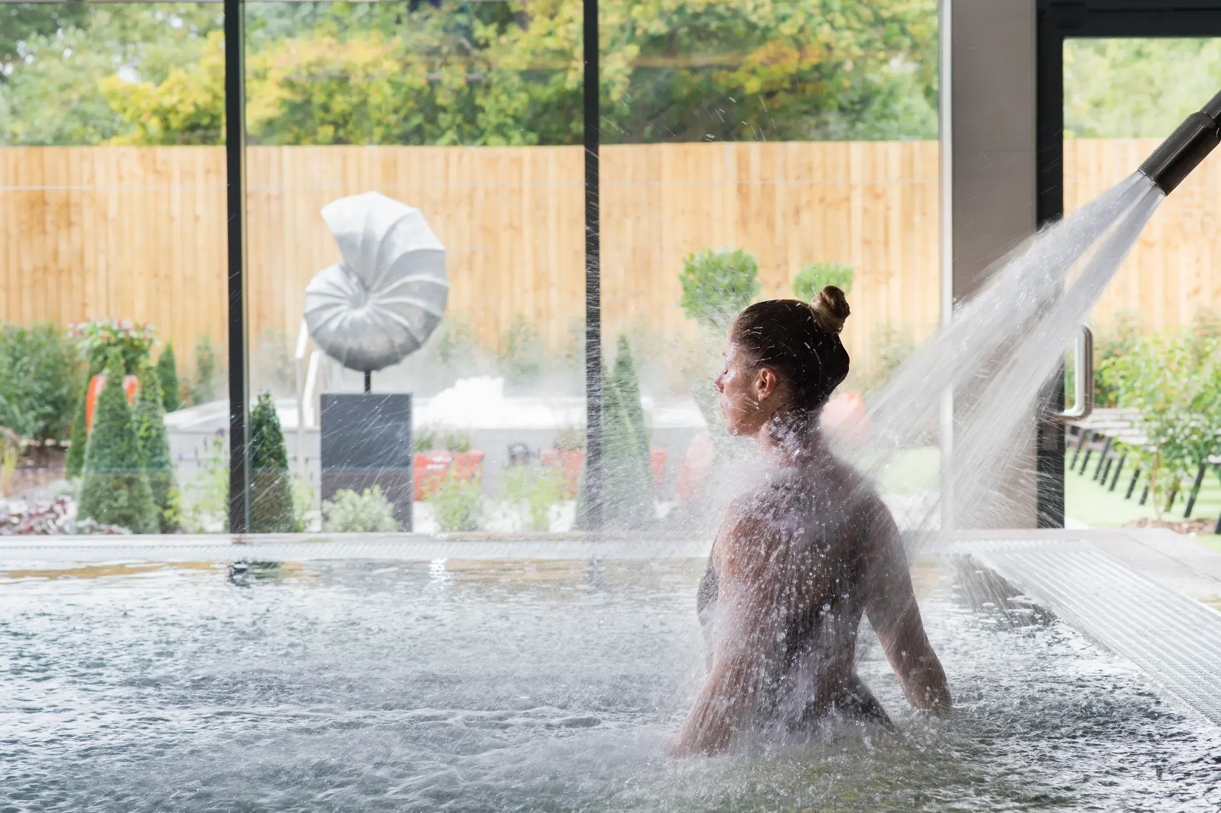 Indoor hydro pool